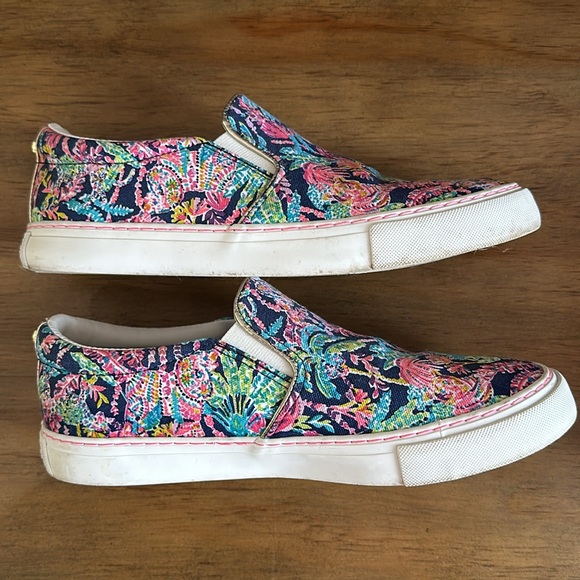 Lilly Pulitzer Julie Sneaker Size 8 - Picture 11 of 14